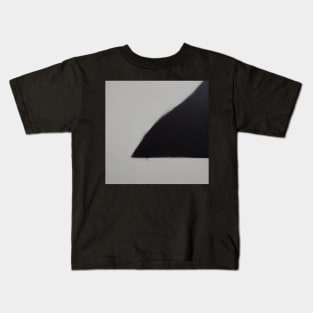 Minimal black on white Kids T-Shirt